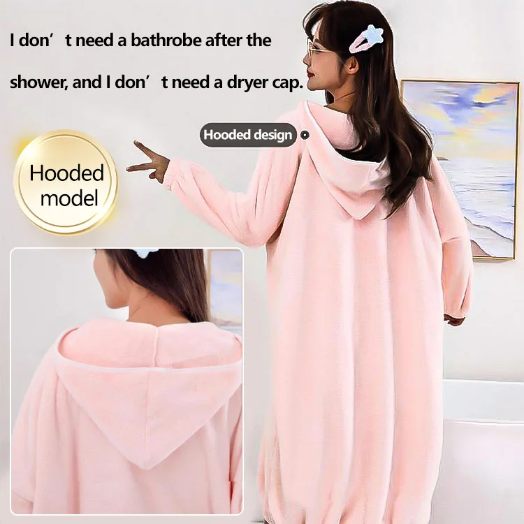 🎄XMAS SALE 40% OFF🎄Absorbent and Fast-Drying Hooded Robe