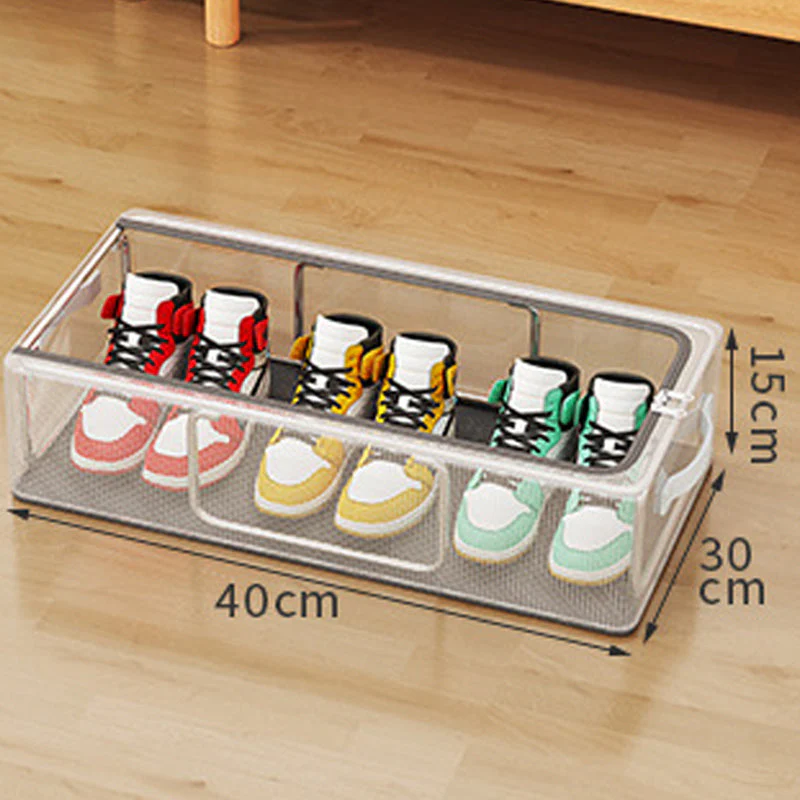 👟LAST DAY SALE 40% OFF!!💖PVC Shoe Storage Box - Waterproof & Foldable