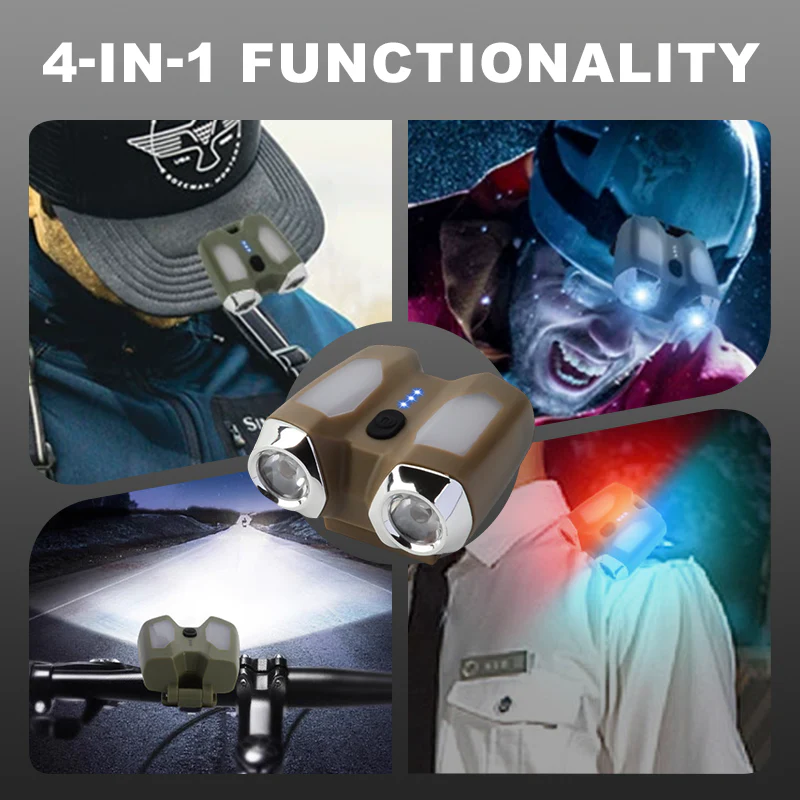 Multi-Purpose Waterproof Clip on Cap Light