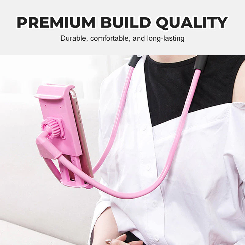 🔥Adjustable Neck Phone Holder