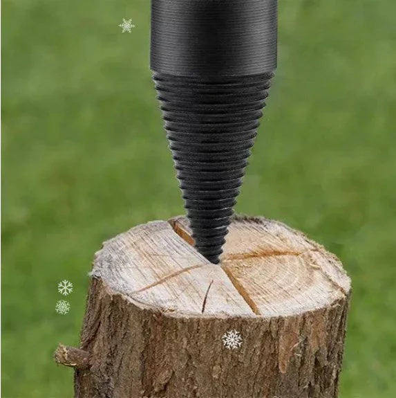 ✨【Hex Shank Firewood Drill Bit - Time-Saving Wood Splitting Essential】✨