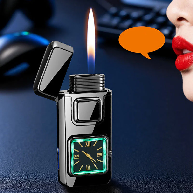 Multifunctional Creative Lighter with Integrated Watch