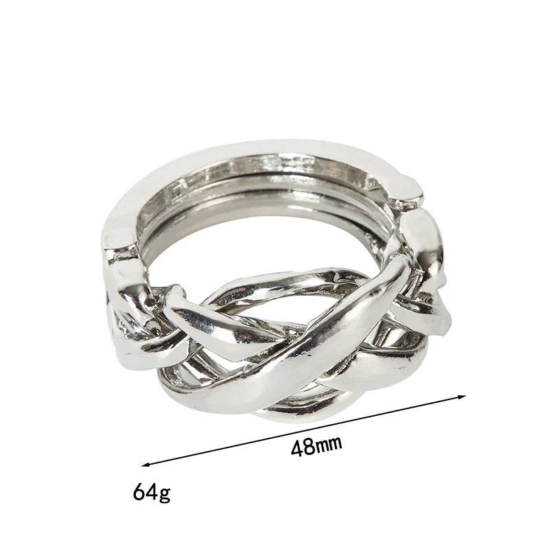 Metal Puzzle Brain Teaser IQ Test Toys Educational Mind Games Adults Child Rompecabezas Metalico Juegos De Ingenio Y Habilidad