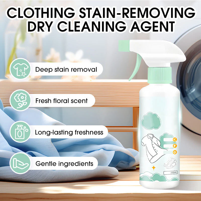 Clothing Stain-Removing Dry Cleaning Agent
