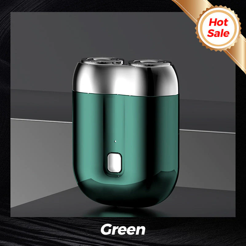 🎁Hot Sale🔋 Mini double-ended shaver! 0.1mm Knife Mesh 7500 rpm motor