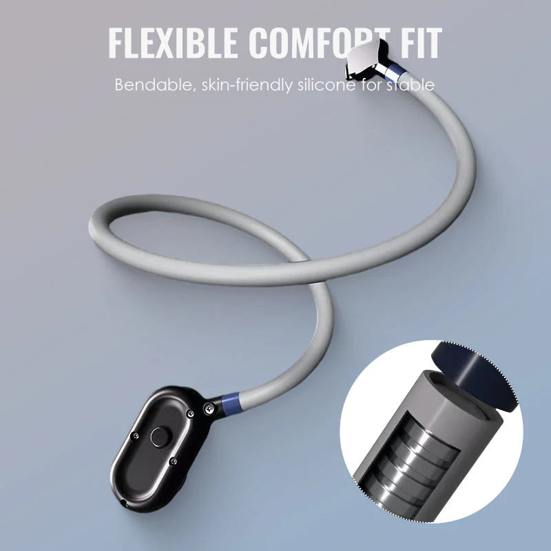 Hands-Free Magnetic Neck Phone Mount