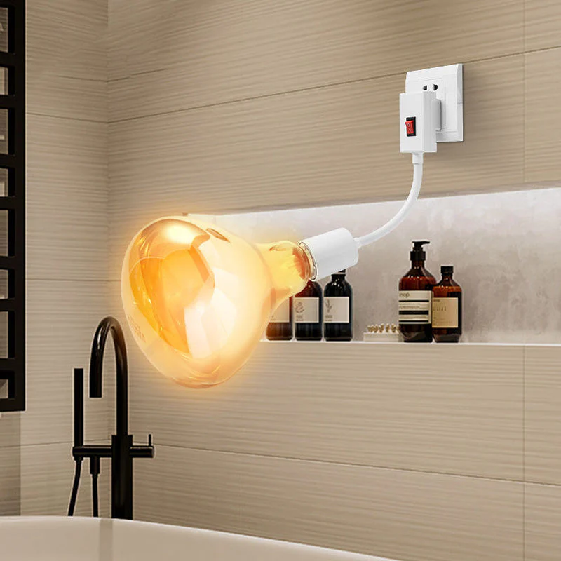 ✨【High Power Bath Light Socket with Switch】✨
