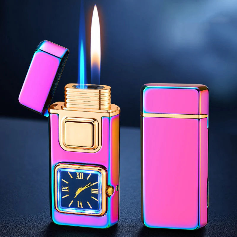 Multifunctional Creative Lighter with Integrated Watch