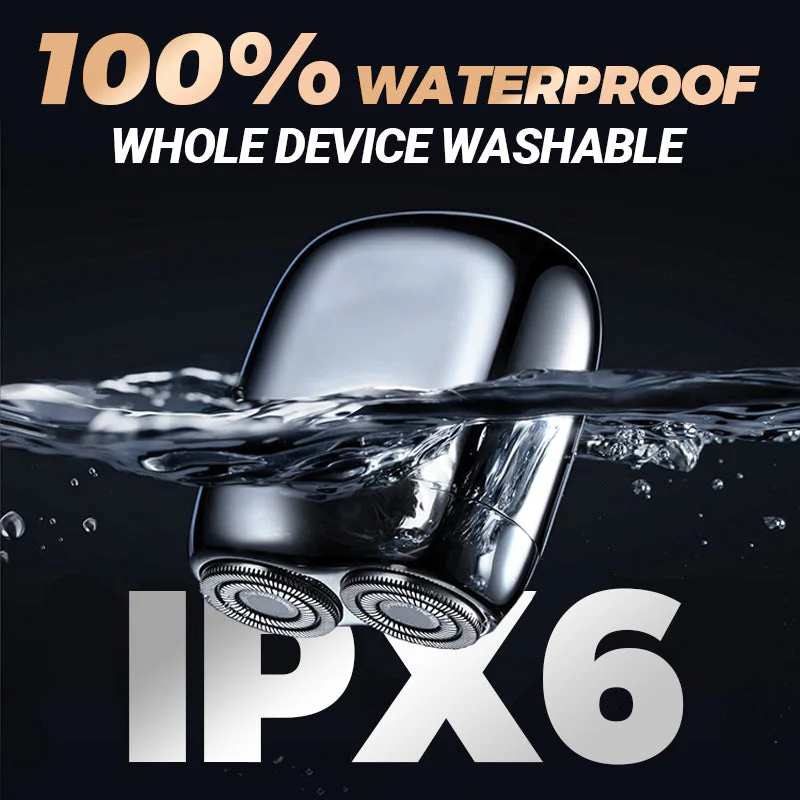 🎁Hot Sale🔋 Mini double-ended shaver! 0.1mm Knife Mesh 7500 rpm motor