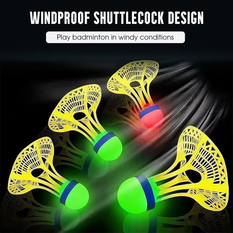 ✨【Luminous Windproof Badminton Shuttlecock】✨
