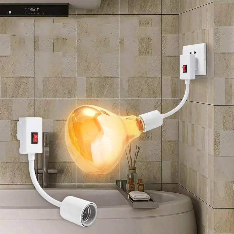 ✨【High Power Bath Light Socket with Switch】✨