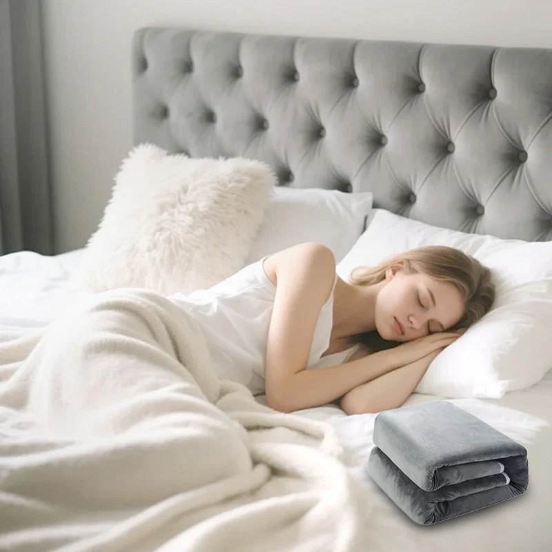 Ultra-Cozy Electric Heated Blanket with Timer