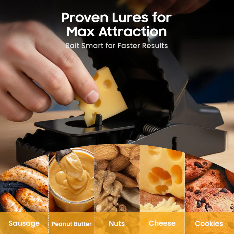 Reusable Mousetrap with High Sensitive Trigger