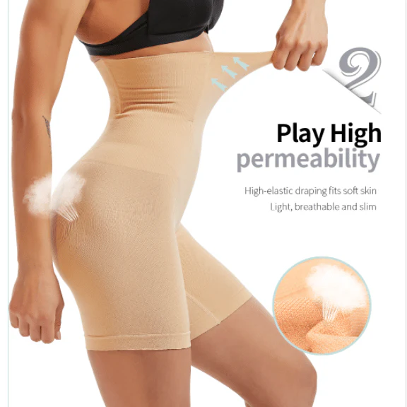 🏆Breathable Cool Tummy And Hip Lift Air Pants
