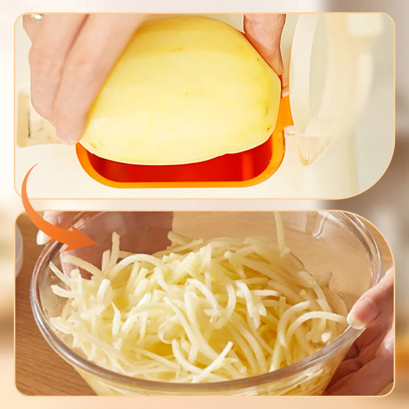 Multifunctional Electric Vegetable Slicer & Shredder for Kitchen