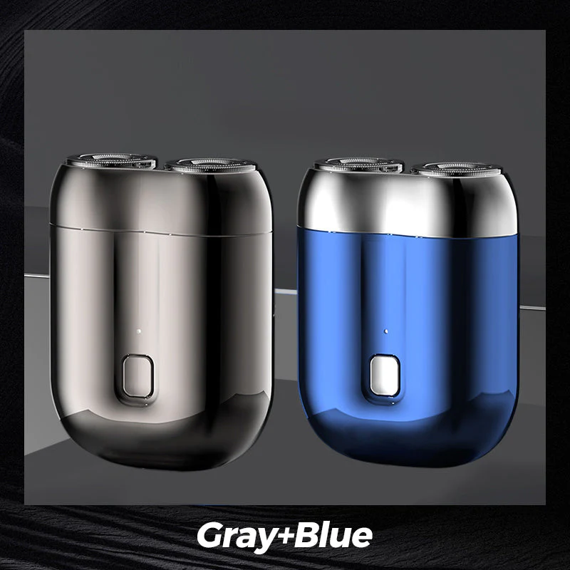 🎁Hot Sale🔋 Mini double-ended shaver! 0.1mm Knife Mesh 7500 rpm motor