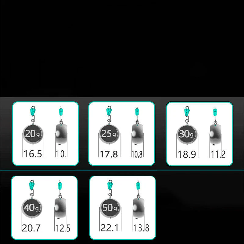 🎣 No Roll Sinker – Stay Put, Catch More Fish 🌊