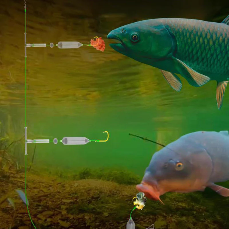 🔥3 Hooks Anti Drift Bottom Fishing Rig