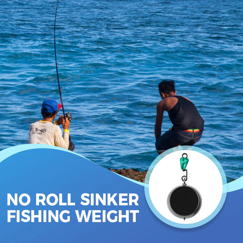 🎣 No Roll Sinker – Stay Put, Catch More Fish 🌊