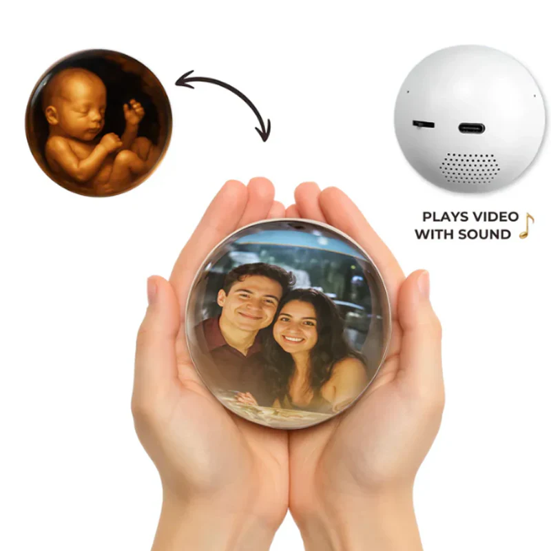 ✨【3D Audio-Visual Video Crystal Ball - Memory & Gift Essential】✨