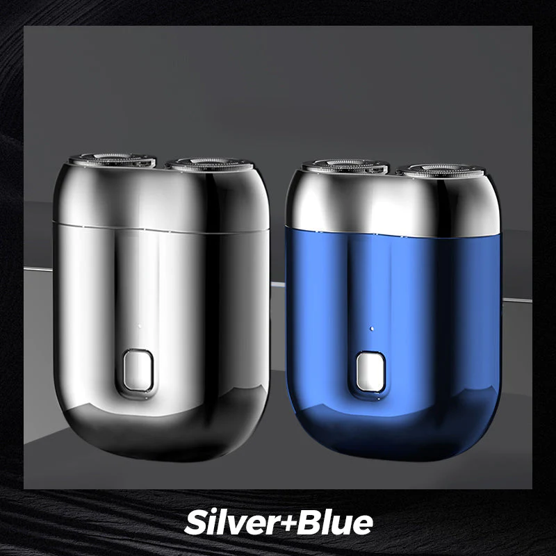 🎁Hot Sale🔋 Mini double-ended shaver! 0.1mm Knife Mesh 7500 rpm motor