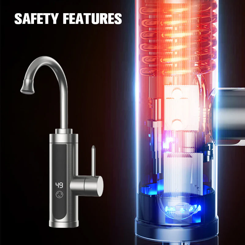 Stainless Steel Instant Hot Water Tap