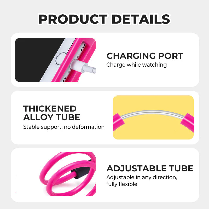 🔥Adjustable Neck Phone Holder
