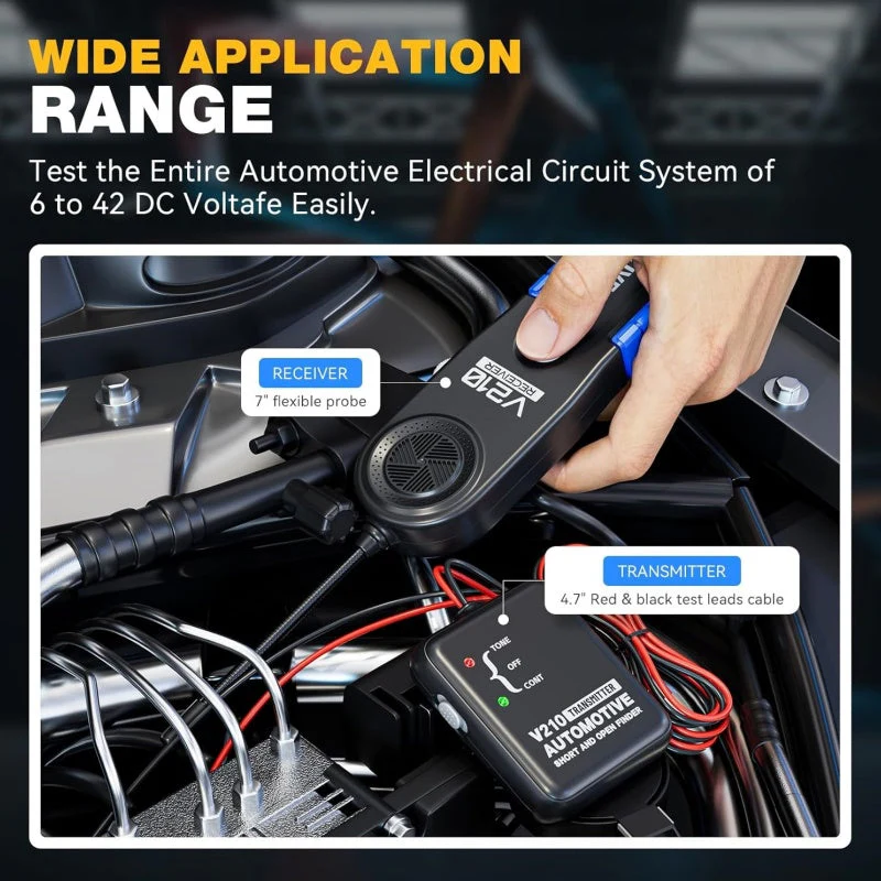 🚗⚡ Automotive Electrics: Fast and Accurate Detection of Open and Short Circuits - Your Reliable Tester