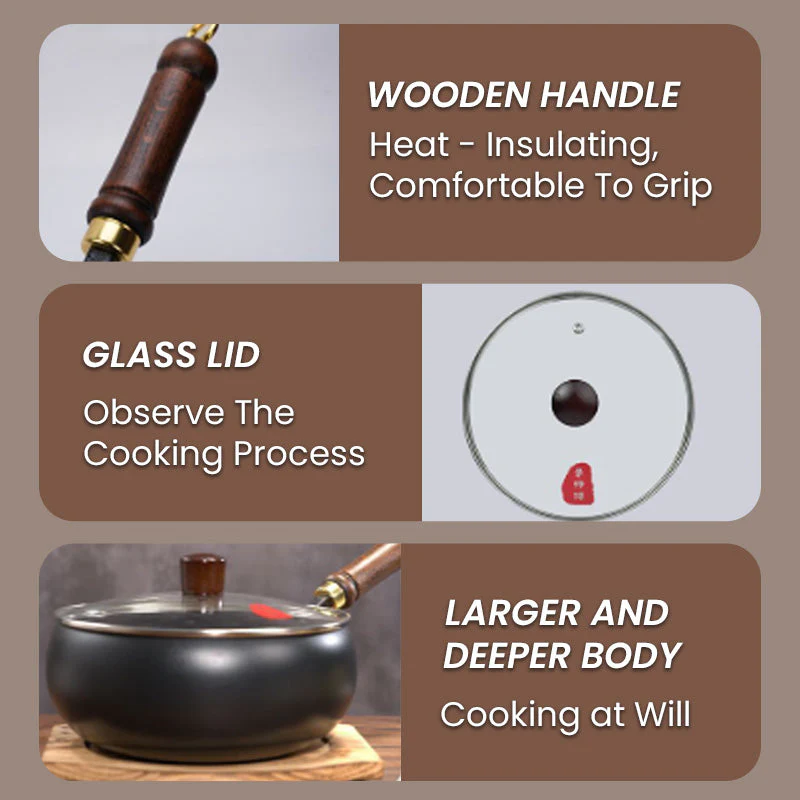 🚀50% OFF Today🍳Flash Sale🔥Professional-Grade Uncoated Iron Po⏳