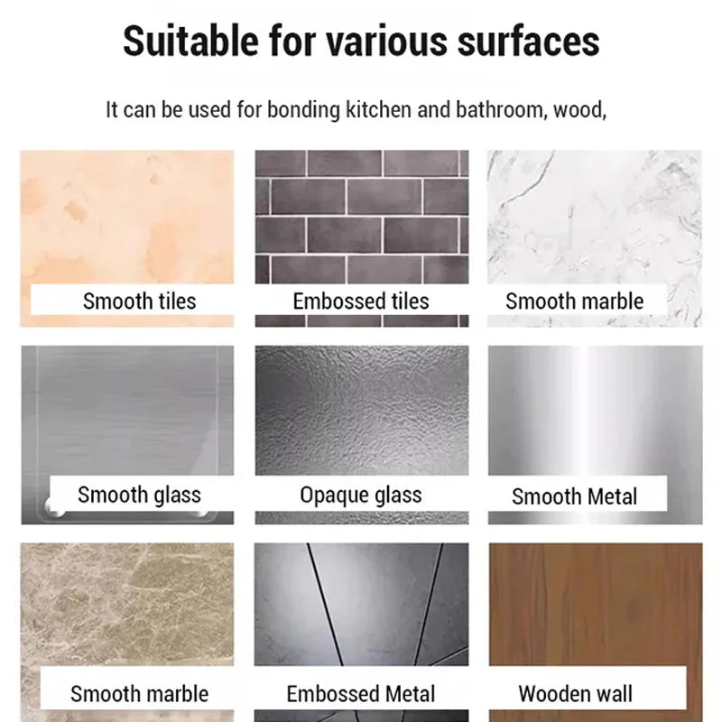 Multi-Purpose Strong High-Adhesion No-Nail Adhesive Glue