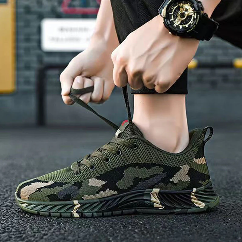 🛡️General High Quality Rugged Camo Work Sneakers