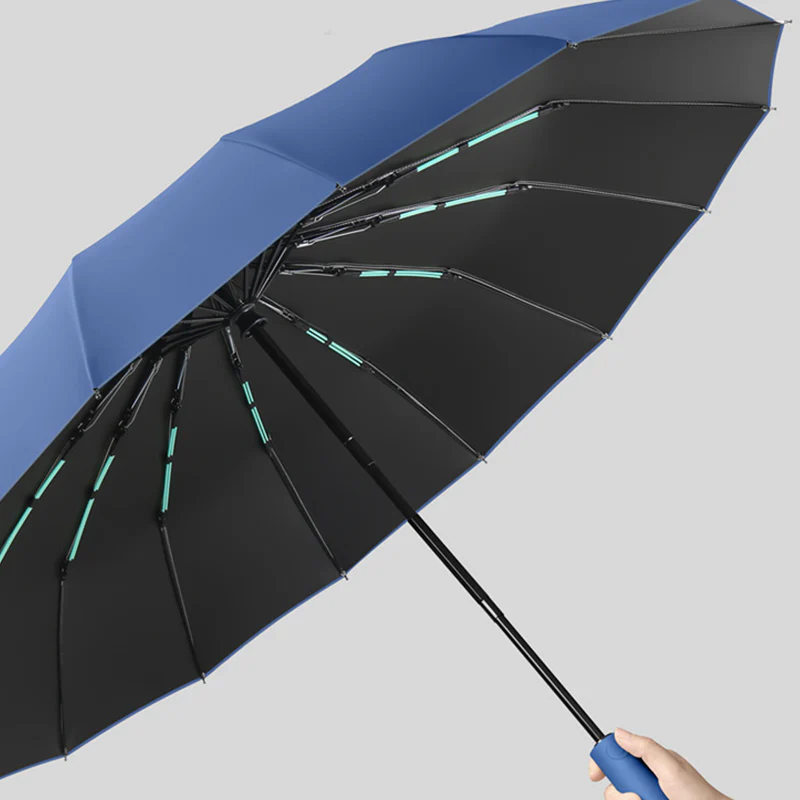 Windproof Automatic Umbrella with UV Protection