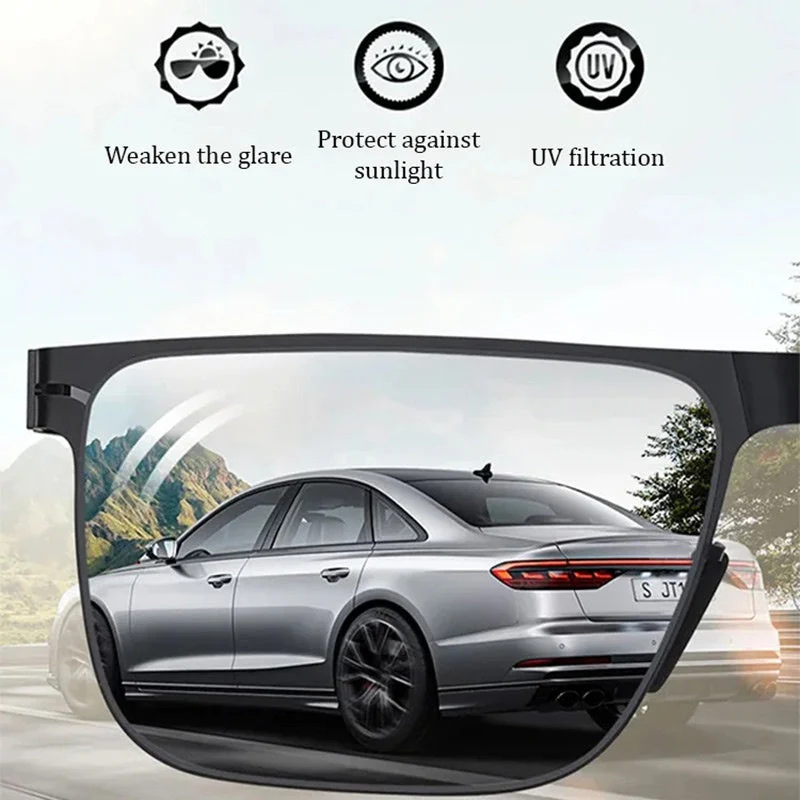 High-definition, frameless, protective sunglasses