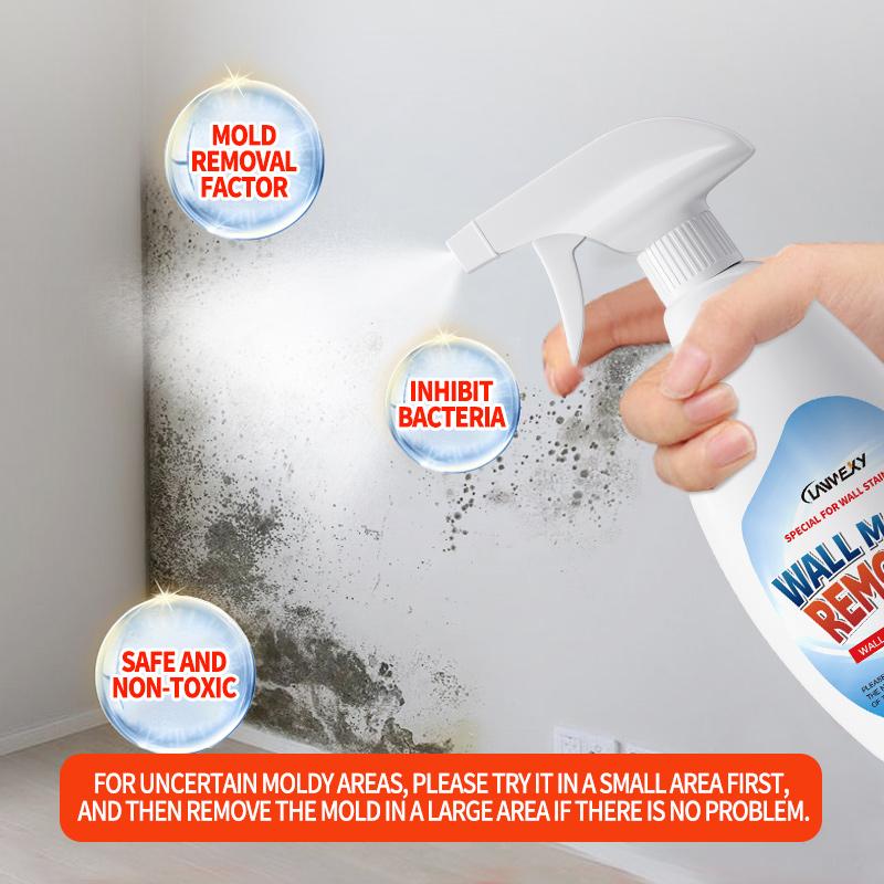 🎁Black Friday limited time sale!🎁Lanwexy Mould Removal Spray - Eliminates Stubborn Mould in Minutes, Prevents Regrowth on Tiles & Surfaces 🚿🧼