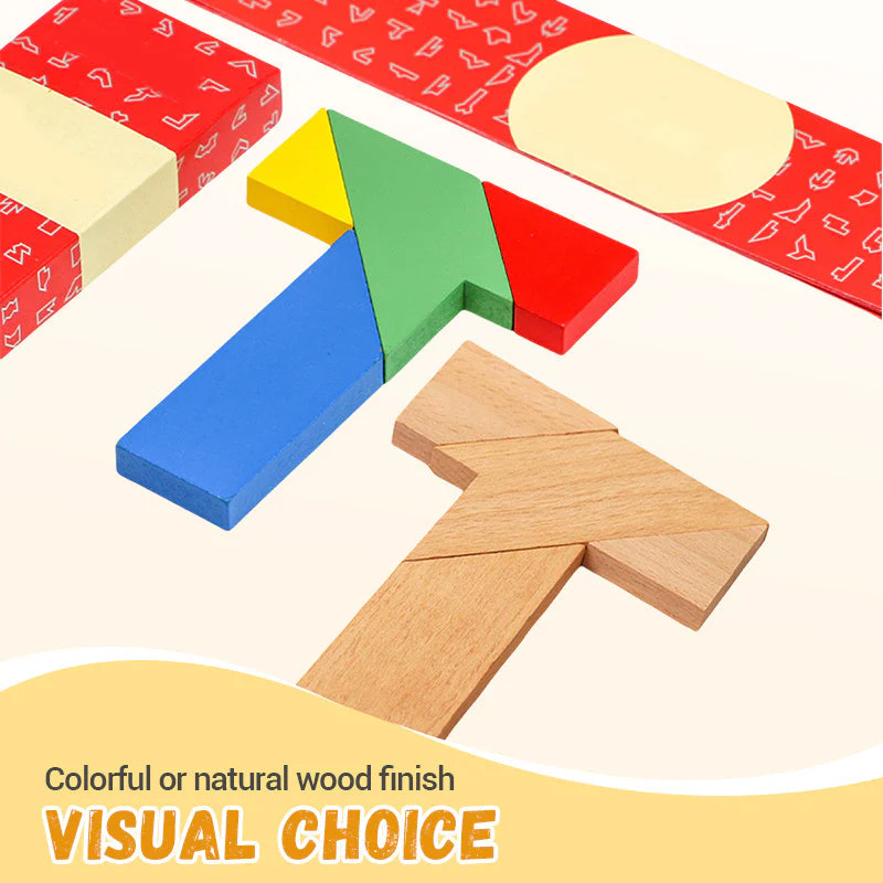 🔥Wooden T-Shaped Educational Puzzle Toy