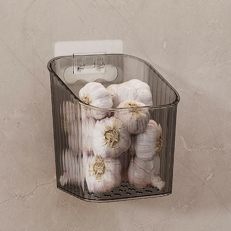 Wall-Mounted Clear Storage Organizer