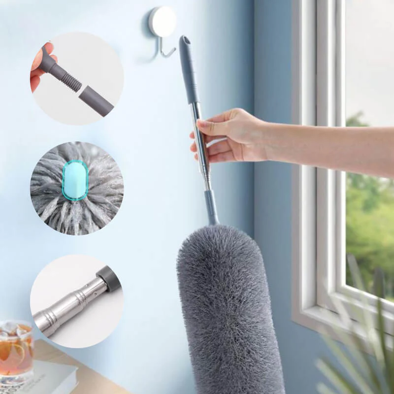 CleanReach™ 360° Telescopic Microfiber Duster🪶