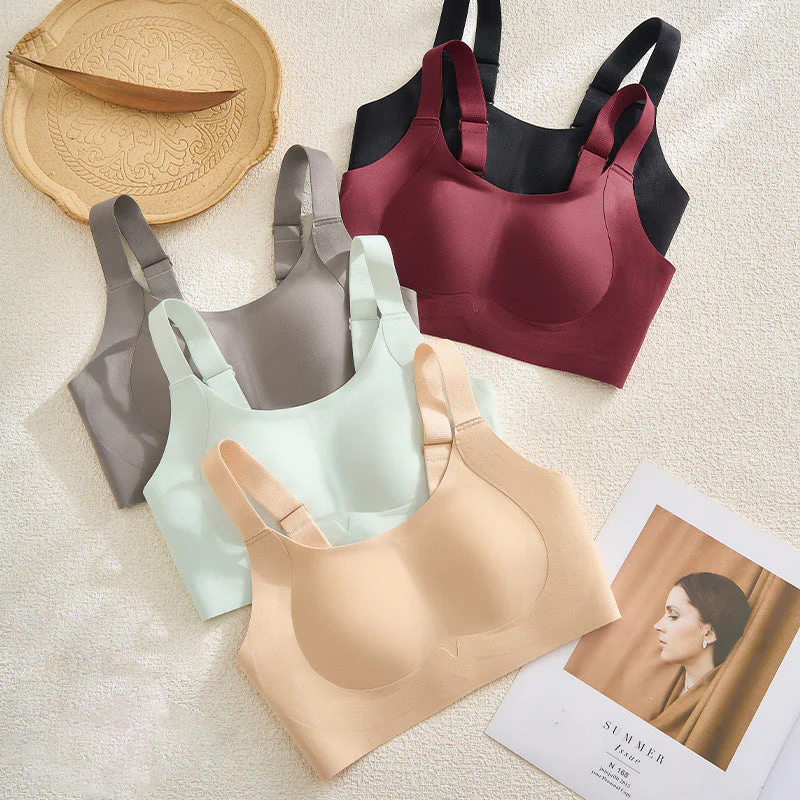 Thin and Wireless Bunny Ear Cup Bra