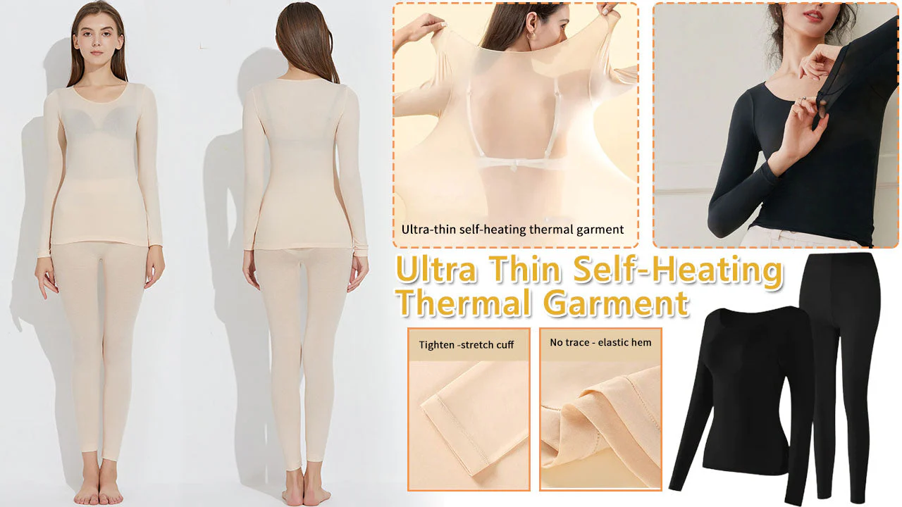 Ultra Thin Self-Heating Thermal Garment