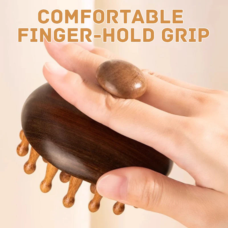 ✨【Natural Sandalwood Massage Comb - Daily Hair Care & Relaxation】✨