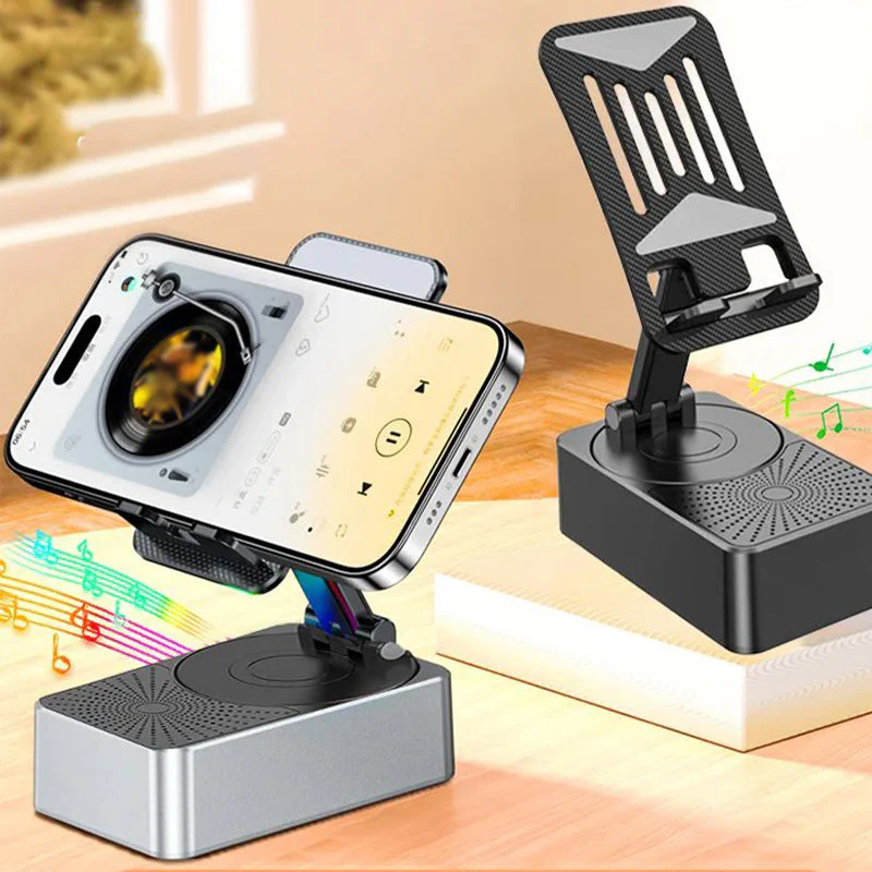 Gift Choice - 3 in1 - Wireless Bluetooth Speaker, Charging Station, Phone Stand