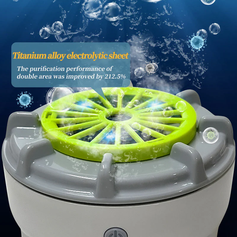 🍉🥬 Portable Fruit & Vegetable Washer – Quick, Efficient & Chemical-Free Cleaning!