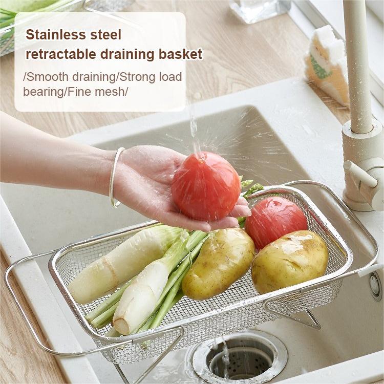 🏠Kitchen Essential⏰Expandable Over The Sink Dish Drying Rack