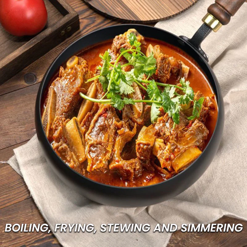 🚀50% OFF Today🍳Flash Sale🔥Professional-Grade Uncoated Iron Po⏳